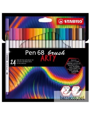 BRUSH PEN68 ARTY SET 24